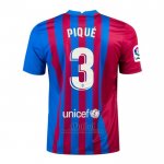 Camiseta Barcelona Jugador Pique Primera 2021-2022