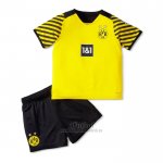 Camiseta Borussia Dortmund Primera Nino 2021-2022