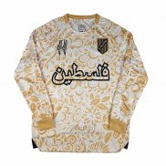 Camiseta Palestina Special Manga Larga 2025-2026 Amarillo