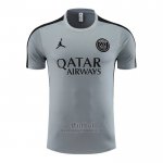 Camiseta de Entrenamiento Paris Saint-Germain Jordan 2023-2024 Gris