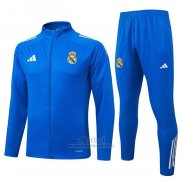 Chandal de Chaqueta del Real Madrid 2025-2026 Azul Claro