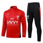 Chandal de Sudadera del Al Hilal Nino 2025-2026 Rojo