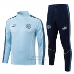 Chandal de Sudadera del Manchester City Nino 2025-2026 Azul