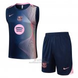 Chandal del Barcelona Sin Mangas 2025-2026 Negro Rosa