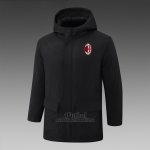 Chaqueta Invierno del AC Milan 2024-2025 Negro