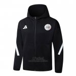 Chaqueta con Capucha del Ajax 2025-2026 Negro