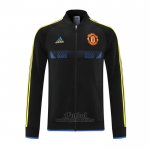 Chaqueta del Manchester United 2021-2022 Negro y Azul