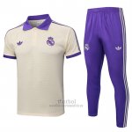 Conjunto Polo del Real Madrid 2025-2026 Amarillo