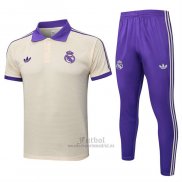 Conjunto Polo del Real Madrid 2025-2026 Amarillo