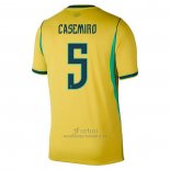 Camiseta Brasil Jugador Casemiro Primera 2026