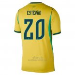 Camiseta Brasil Jugador Estevao Primera 2026