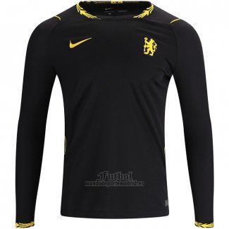 Camiseta Chelsea Segunda Manga Larga 2026-2027