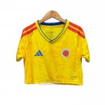 Camiseta Colombia Primera Mujer Corta 2026