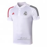 Camiseta Polo del Real Madrid 2020-2021 Blanco