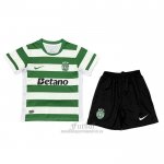 Camiseta Sporting Primera Nino 2025-2026