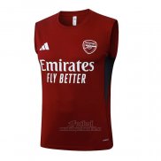Camiseta de Entrenamiento Arsenal Sin Mangas 2025-2026 Rojo
