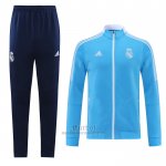 Chandal de Chaqueta del Real Madrid Nino 2021-2022 Azul