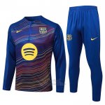 Chandal de Sudadera del Barcelona 2025-2026 Azul Amarillo  Chandal de Sudadera del Barcelona 2025-2026 Azul Amarillo
