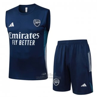 Chandal del Arsenal Sin Mangas 2025-2026 Azul Blanco
