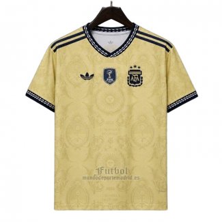 Camiseta Argentina Special 2026 Amarillo Tailandia