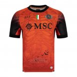 Camiseta Napoli Portero Halloween 2025-2026 Naranja Tailandia