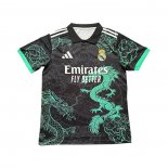 Camiseta Real Madrid Dragon 2025-2026 Negro Tailandia
