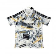Camiseta Real Madrid Special 2025-2026 Blanco Amarillo Tailandia