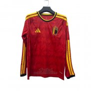 Camiseta Belgica Primera Manga Larga 2026