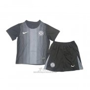 Camiseta Chelsea Portero Nino 2025-2026 Negro