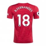 Camiseta Manchester United Jugador B.Fernandes Primera 2020-2021