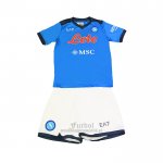 Camiseta Napoli Primera Nino 2021-2022