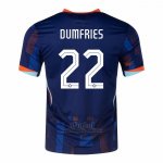 Camiseta Paises Bajos Jugador Dumfries Segunda 2024