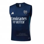 Camiseta de Entrenamiento Arsenal Sin Mangas 2025-2026 Azul Blanco