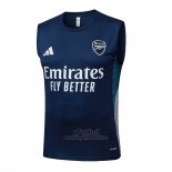 Camiseta de Entrenamiento Arsenal Sin Mangas 2025-2026 Azul Blanco