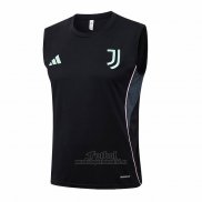 Camiseta de Entrenamiento Juventus Sin Mangas 2025-2026 Negro