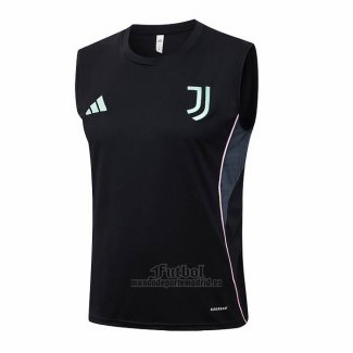 Camiseta de Entrenamiento Juventus Sin Mangas 2025-2026 Negro