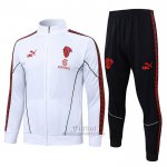 Chandal de Chaqueta del AC Milan 2025-2026 Blanco