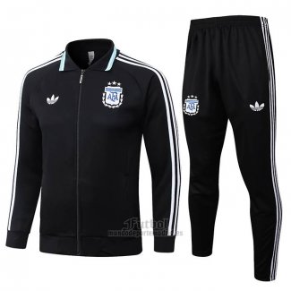 Chandal de Chaqueta del Argentina Nino 2026-2027 Negro