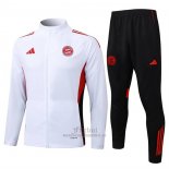 Chandal de Chaqueta del Bayern Munich 20Nino 2025-2026 Blanco