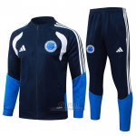 Chandal de Chaqueta del Cruzeiro Nino 2025-2026 Azul