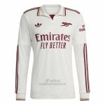 Camiseta Arsenal Tercera Manga Larga 2025-2026  Camiseta Arsenal Tercera Manga Larga 2025-2026