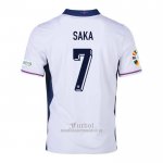 Camiseta Inglaterra Jugador Saka Primera 2024