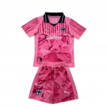 Camiseta Monterrey Portero Nino 2025 Rosa