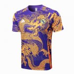 Camiseta de Entrenamiento Real Madrid Dragon 2024-2025 Purpura