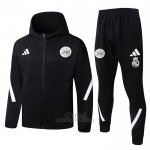 Chandal con Capucha del Ajax 2025-2026 Negro