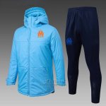 Chandal de Invierno del Olympique Marsella 2025-2026 Azul Naranja  Chandal de Invierno del Olympique Marsella 2025-2026 Azul Naranja