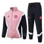 Chandal de Rompevientos del Paris Saint-Germain 2025-2026 Rosa Negro  Chandal de Rompevientos del Paris Saint-Germain 2025-2026 Rosa Negro