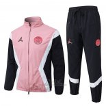 Chandal de Rompevientos del Paris Saint-Germain 2025-2026 Rosa Negro