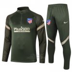 Chandal de Sudadera del Atletico Madrid 2020-2021 Verde