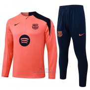 Chandal de Sudadera del Barcelona 2025-2026 Naranja